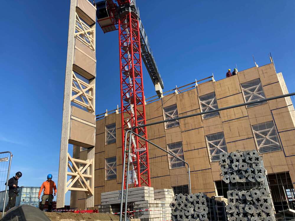 Une société wallonne à l’origine d’un nouveau système constructif bas carbone 3 en 1