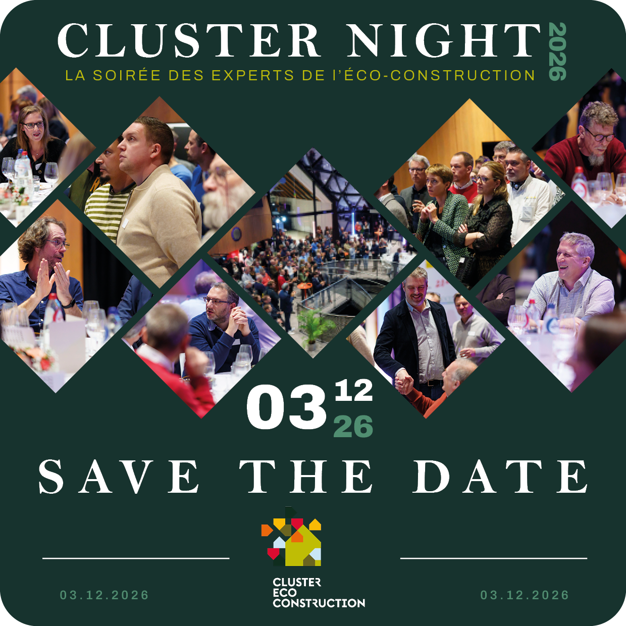 Affiche Cluster Night 2026