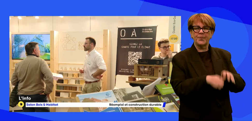 Salon Bois & Habitat : réemploi et construction durable