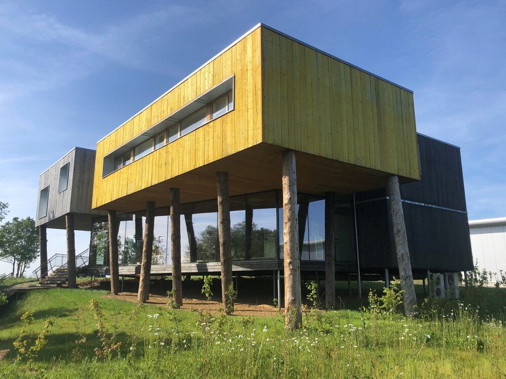 Pollution intérieure : un air 8 fois plus sain dans le bâtiment en bois du Cluster Eco-construction à Namur