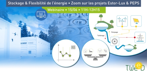 Feedback : Stockage & flexibilité de l'énergie - zoom sur les projets Estor-Lux & PEPS - 15 juin 2021