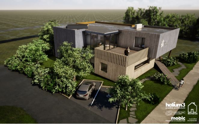 Futur bâtiment du Cluster Eco-construction: permis d'urbanisme octroyé!