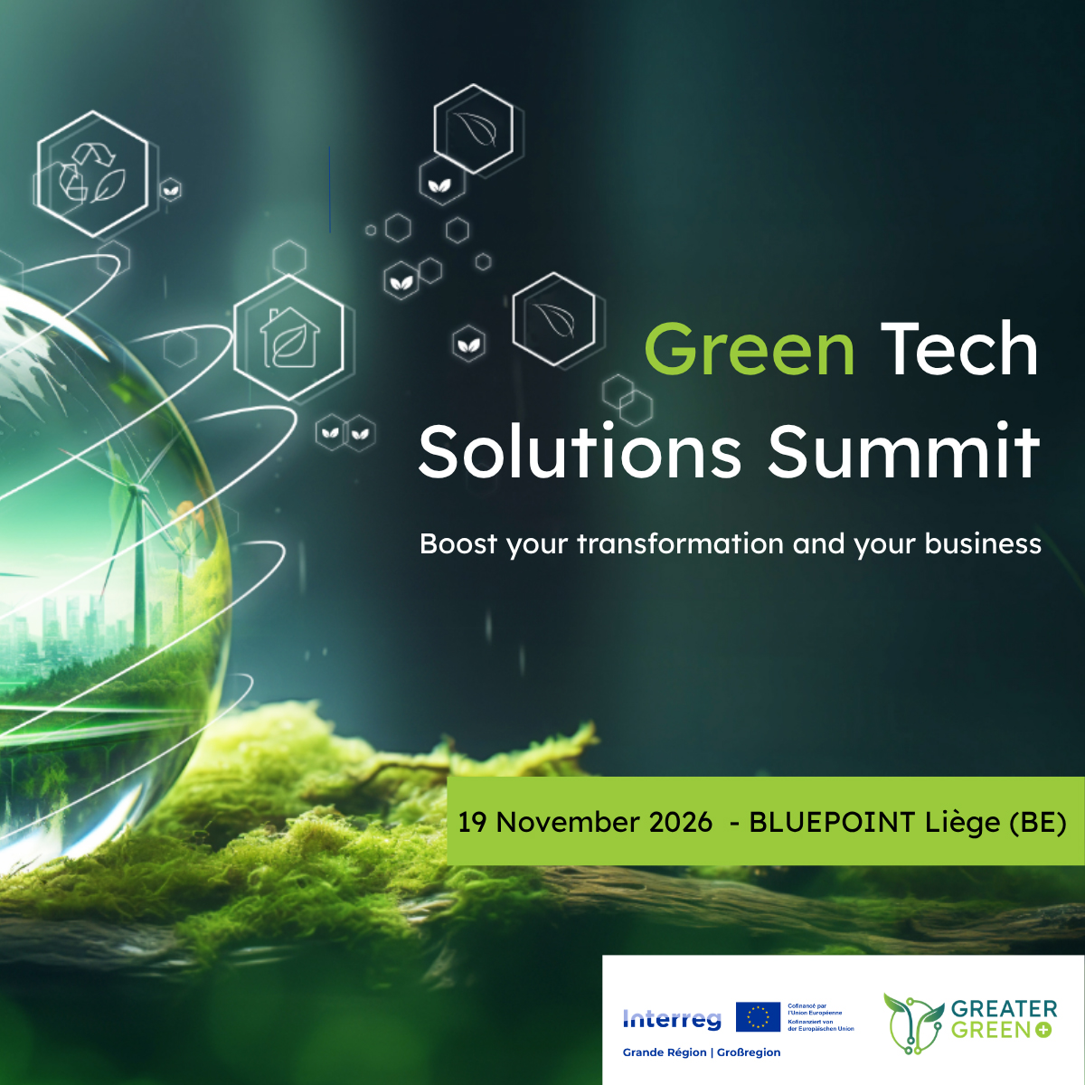 Affiche Greentech Solutions Summit • 19 novembre 2026