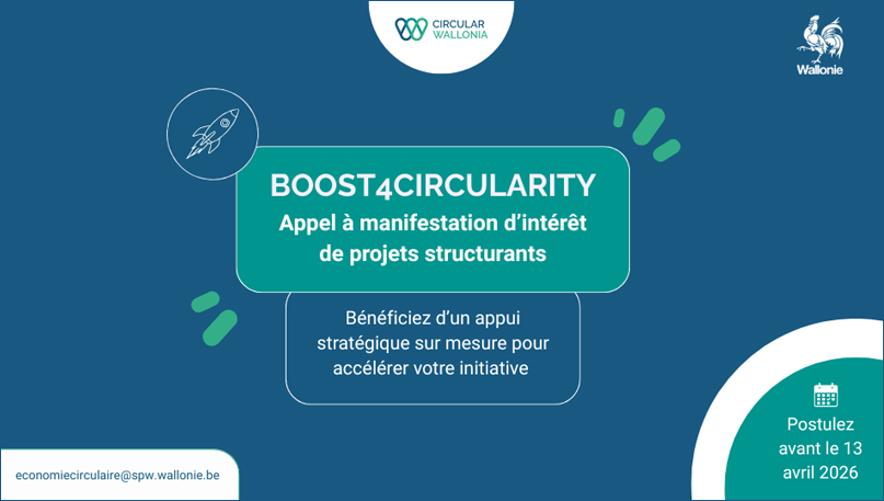 Boost4Circularity : accélérez vos projets industriels circulaires