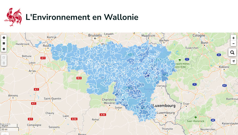 Qualité de l'eau potable • Nouvel outil cartographique