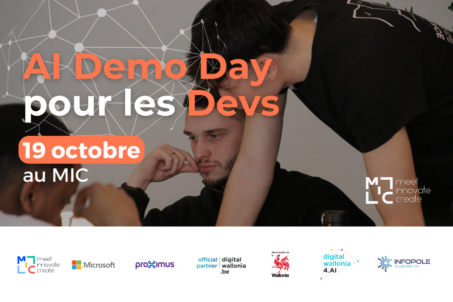 AI Demo Day pour les Développeurs - Clusters Wallonia - InfoPole