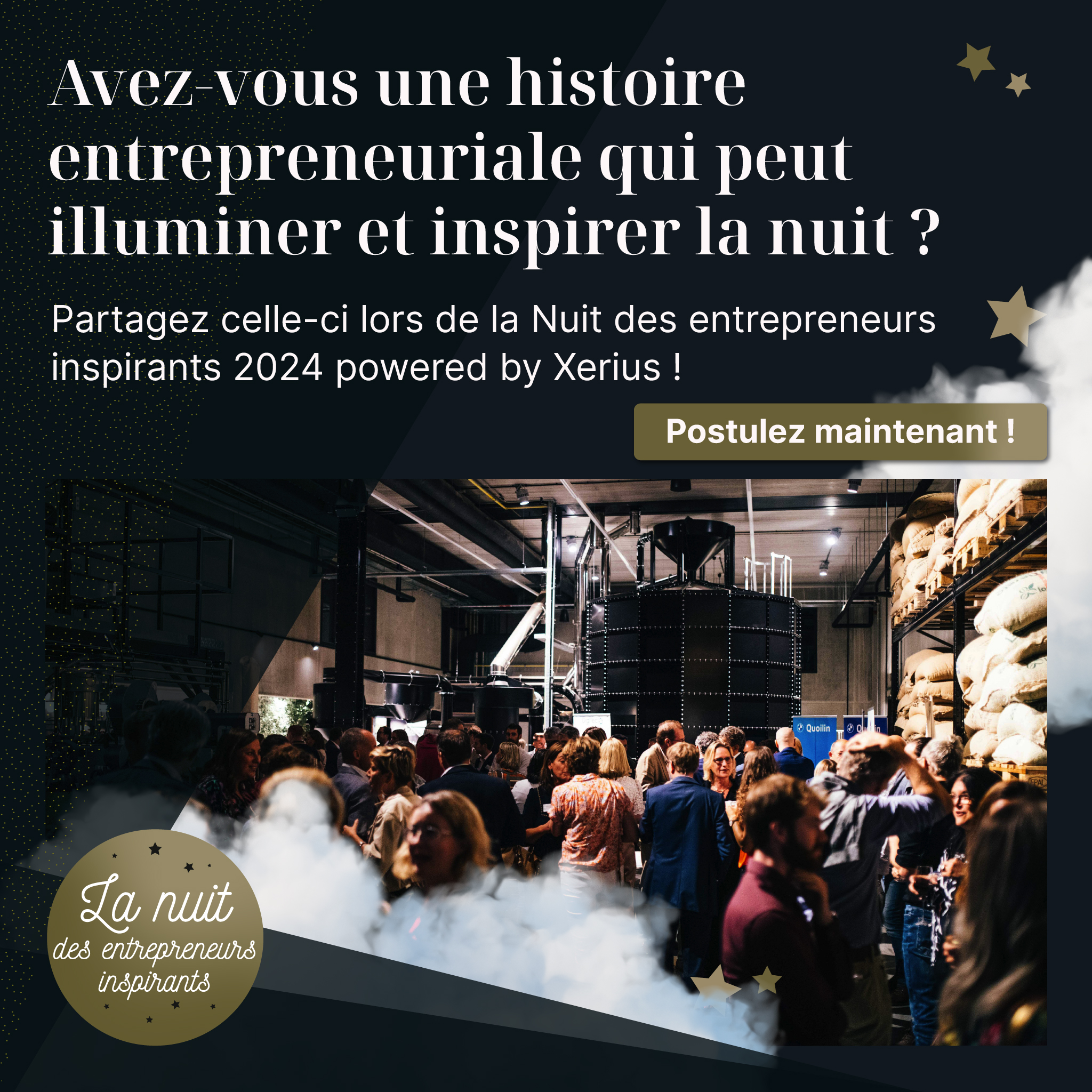Nuit des Entrepreneurs Inspirants : Appel à candidatures