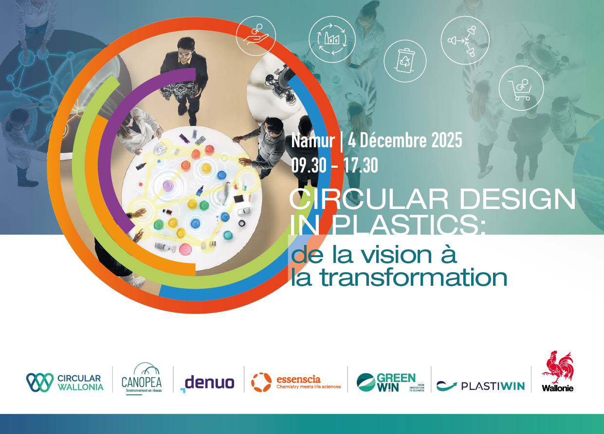 Affiche Journée de conférences Circular Design in Plastics