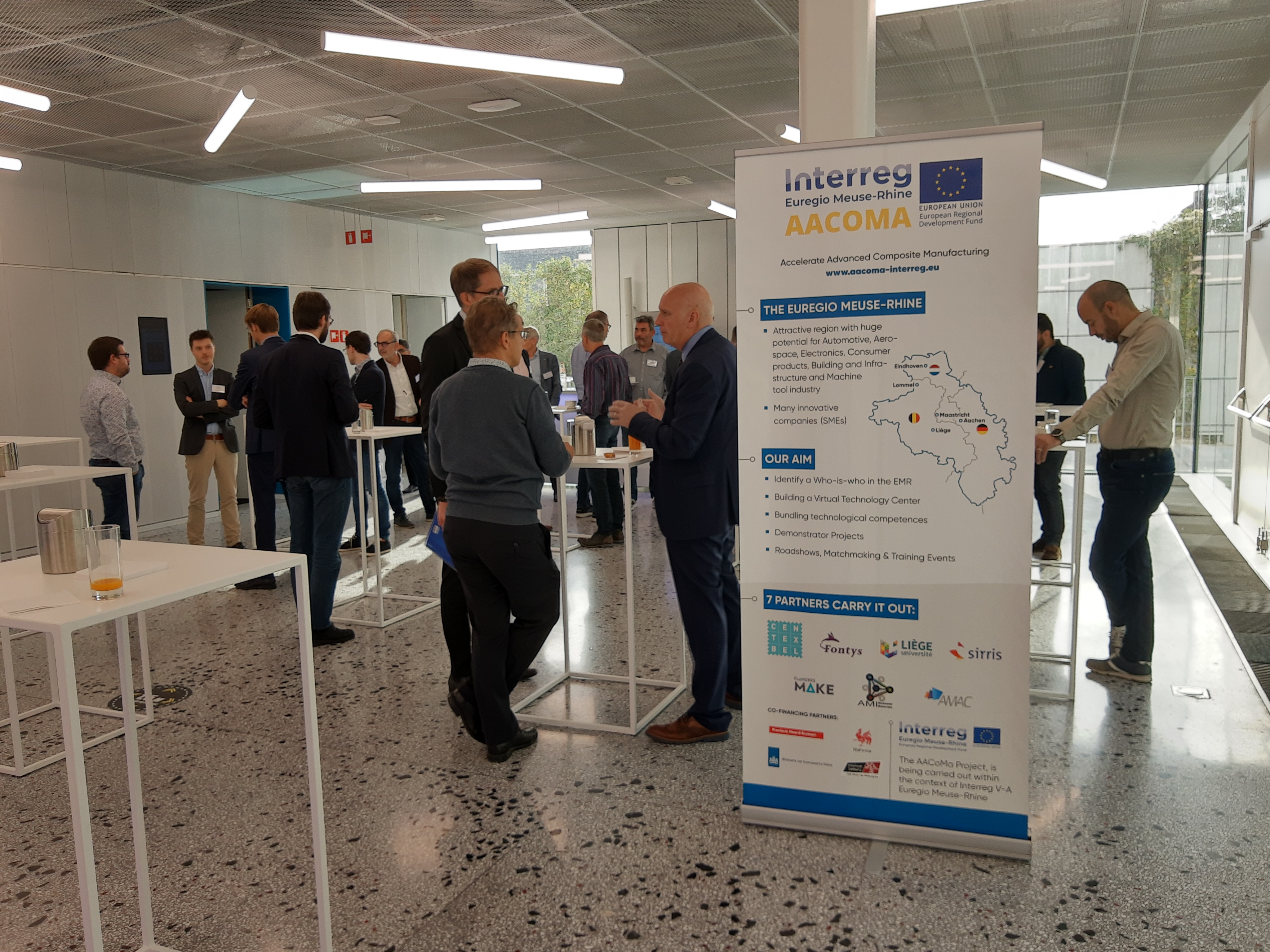 Les matériaux composites mis en avant dans le Roadshow organisé ce 20 octobre à Liège par les partenaires du projet AACOMA 