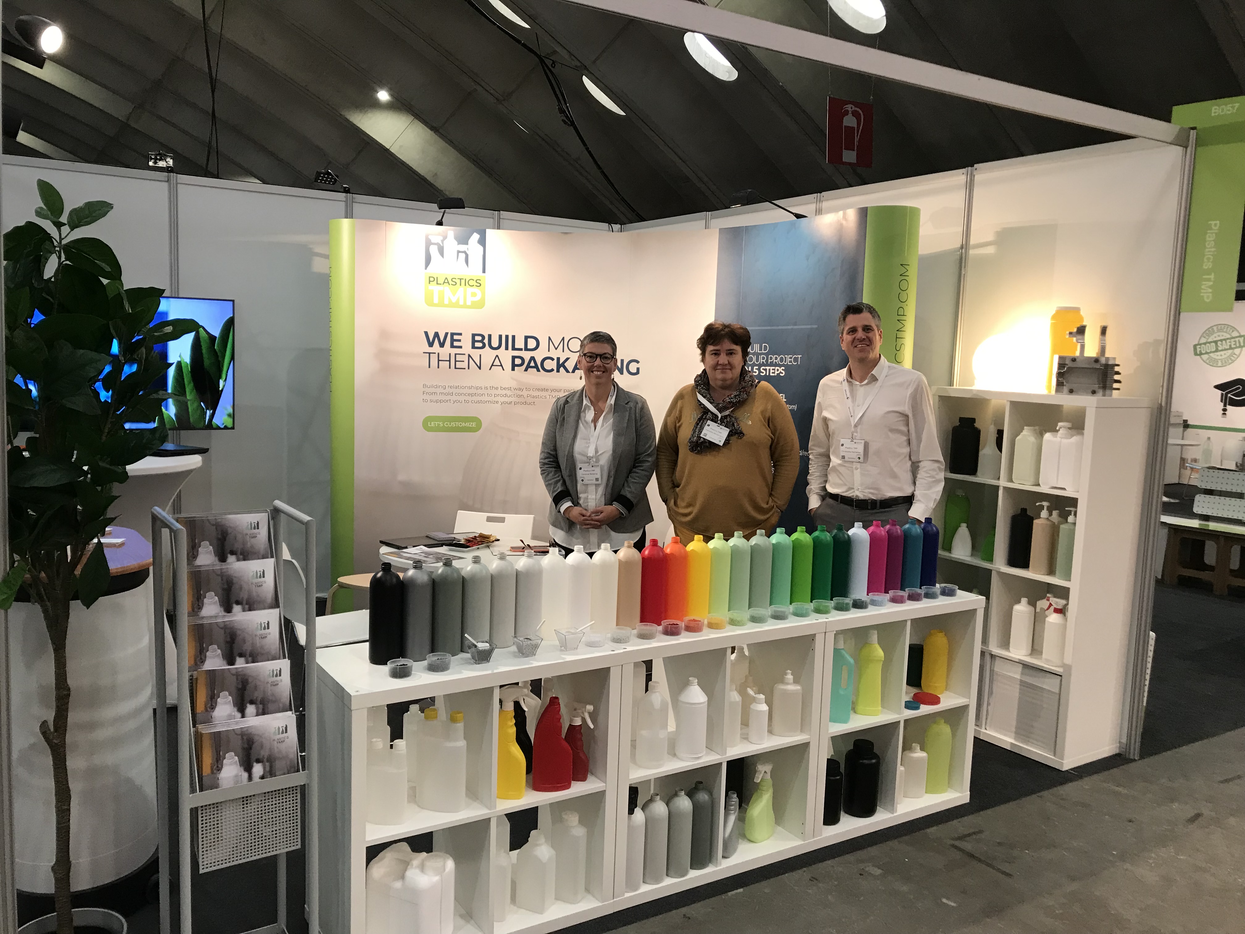 Plastics TMP et Gamma-Wopla/Smart Flow au salon de l'emballage Empack du 27 et 28/10 à Malines