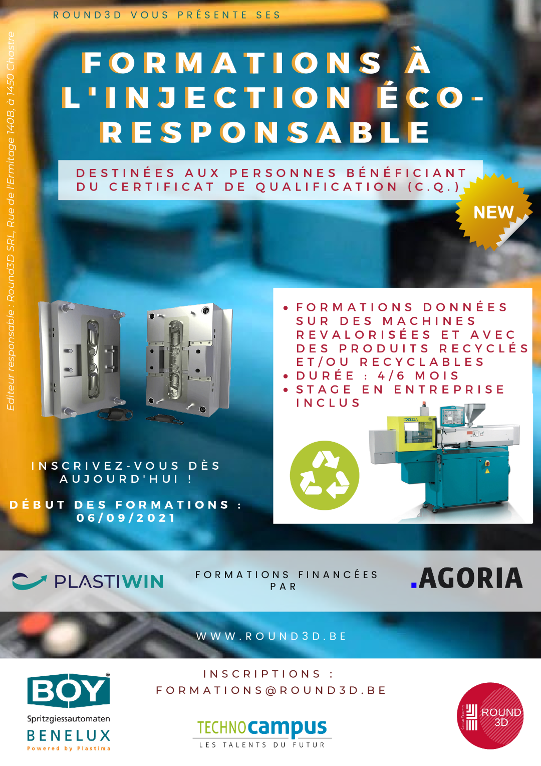 Offre Plasturgie Round3D