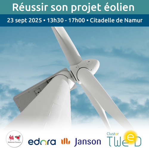 Affiche Réussir son projet éolien • 23 septembre 2025