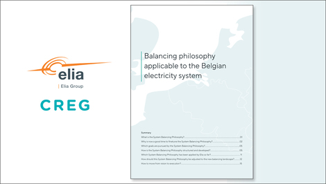 Ill. Évolution de la philosophie d’équilibrage du réseau de la CREG et Elia 