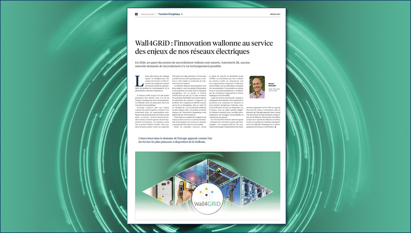 Dossier Innovation Energie & Flexibilité dans le supplément du Trends