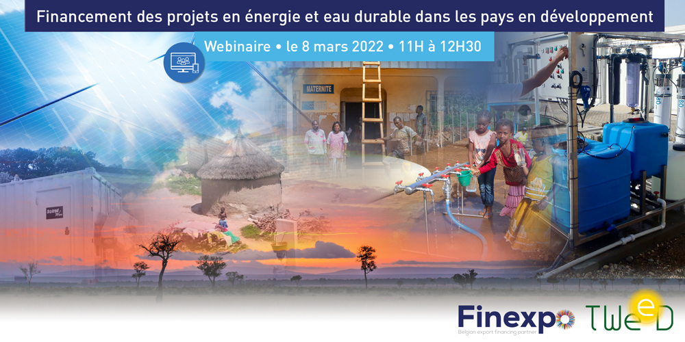 Feedback : Webinaire - Financement des projets en énergie & eau durable dans les pays en développement | Finexpo - 08 mars 2022