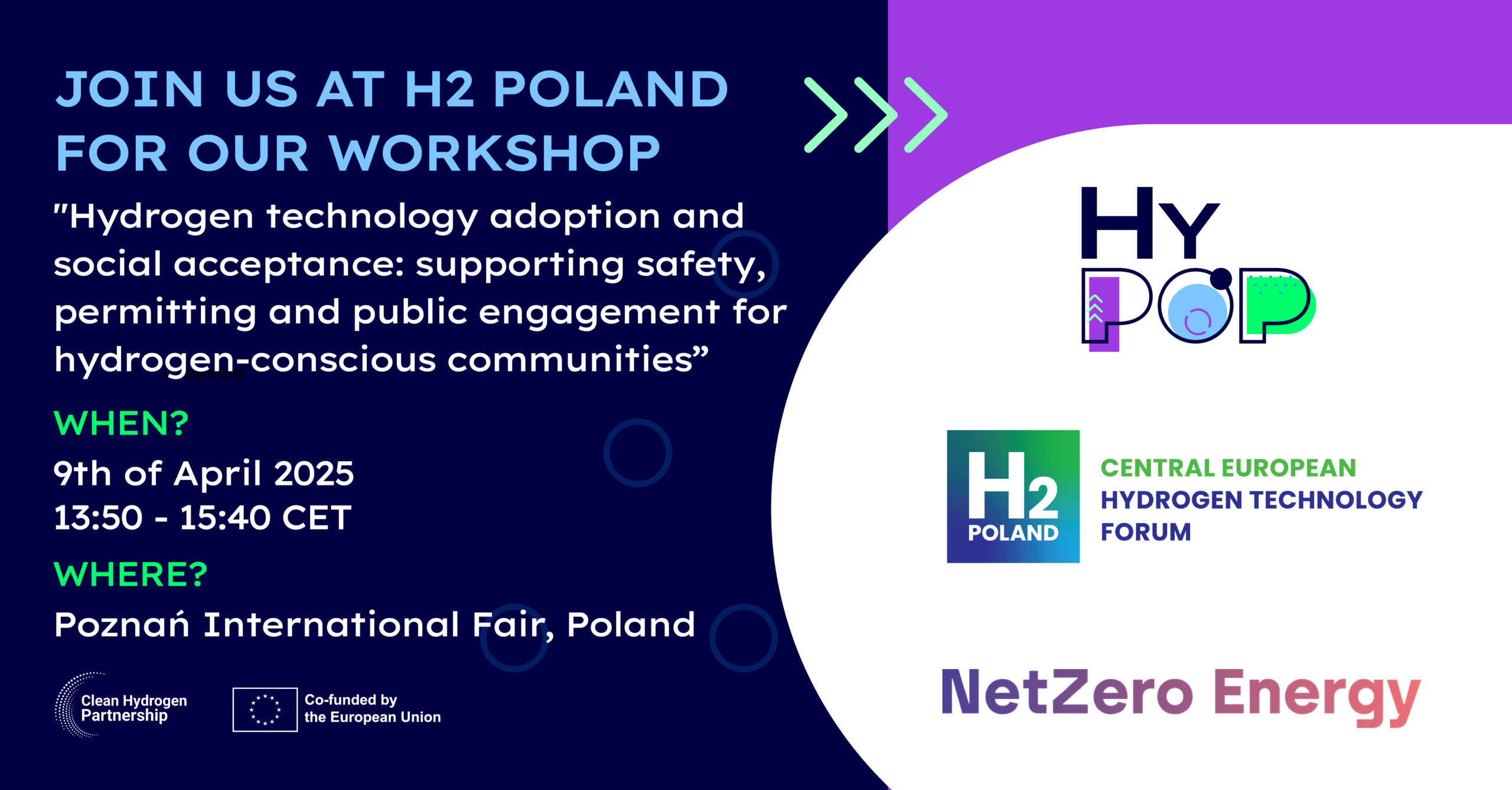 Join us at H2 Poland for the HyPOP workshop