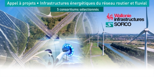 SOFICO - 5 consortiums sélectionnés pour le projet « Infrastructures Basses Emissions »
